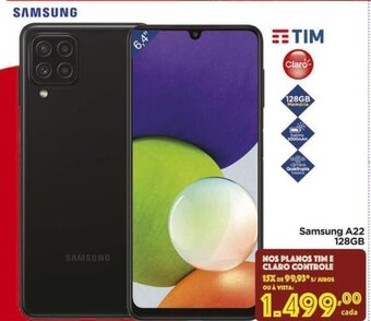 Carrefour Samsung A22 128GB oferta