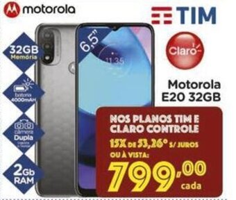 Carrefour Motorola E20 32GB oferta