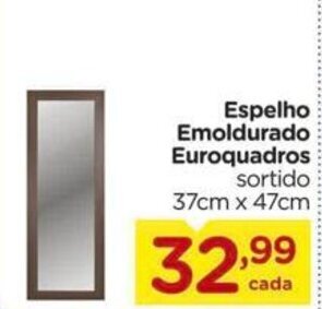 Carrefour Espelho Emoldurado Euroquadros 37cmx47cm oferta