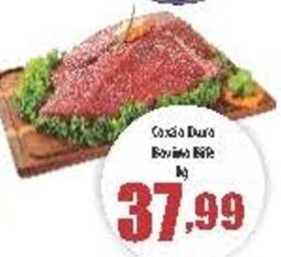 Coxao Duro Bovino Bife 1kg