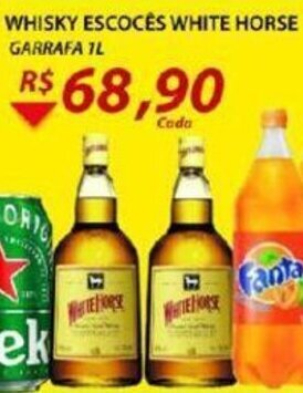 Assaí Atacadista Whisky escoces White Horse 1L oferta