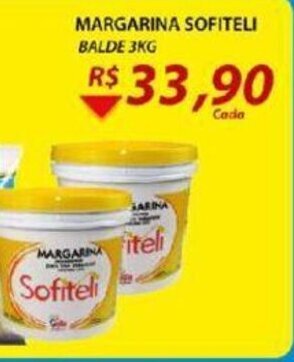 Assaí Atacadista Margarina Sofiteli 3kg oferta