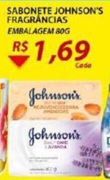 Assaí Atacadista Sabonete Johnson's Fragrancias 80g oferta