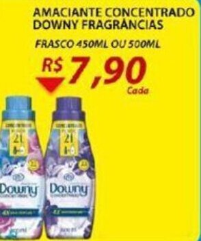 Assaí Atacadista Amaciante Concentrado Downy Fragrancias 450/500ml oferta