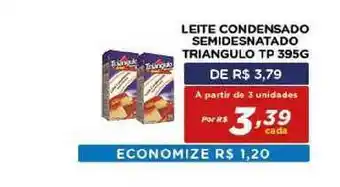 Bahamas Mix Leite Condensado Semidesnatado Triangulo Tp 395g oferta