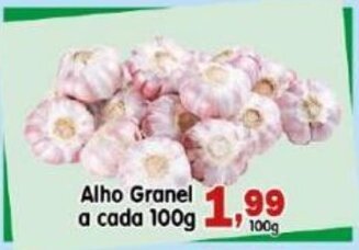 Higa's Supermercado Alho granel cada 100g oferta