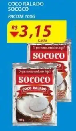 Assaí Atacadista Coco Ralado Sococo 100g oferta