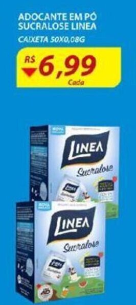 Assaí Atacadista Adocante em po Sucralose Linea oferta