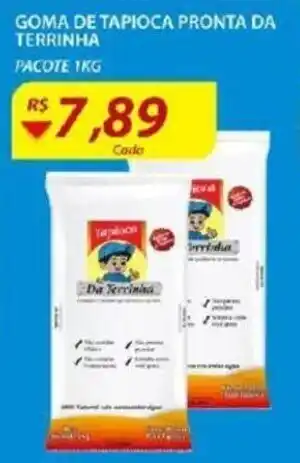 Assaí Atacadista Goma de Tapioca Pronta da Terrinha 1kg oferta