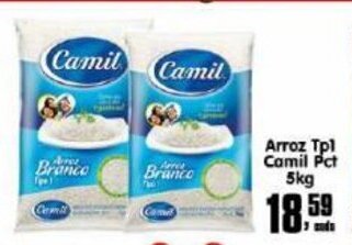 Higa's Supermercado Arroz tp1 Camil pct 5kg oferta