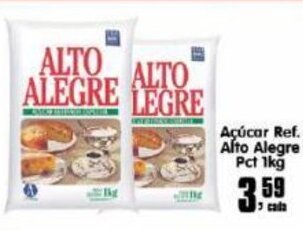 Higa's Supermercado Acucar Ref. Alto Alegre Pct 1kg oferta