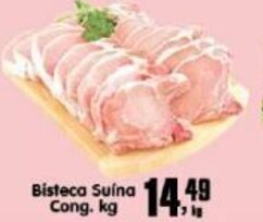 Higa's Supermercado Bisteca Suina Cong. 1kg oferta