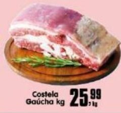 Higa's Supermercado Costela Gaucha 1kg oferta