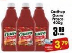 Higa's Supermercado Catchup Quero Frasco 400g oferta