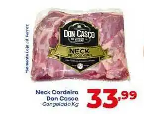 Neck Cordeiro Don Casco Congelado 1kg