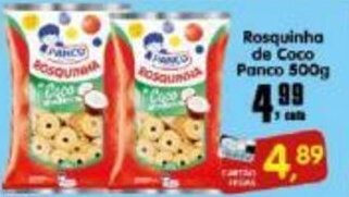 Higa's Supermercado Rosquinha de Coco Panco 500g oferta