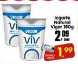 Higa's Supermercado Iogurte Natural Vigor 150g oferta