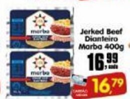 Jerked Beef Dianteiro Marba 400g