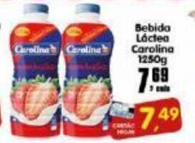 Higa's Supermercado Bebida lactea Carolina 1250g oferta