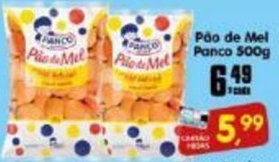 Higa's Supermercado Pao de Mel panco 500g oferta