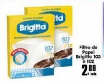 Higa's Supermercado Filtro de Papel Brigitta 103 e 102 oferta