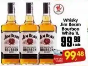 Whisky Jim Beam Bourbon White 1L