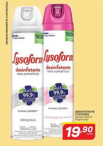 GBarbosa Desinfetante Lysoform 360ml oferta