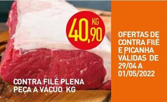 Calvo Atacadista Contra file Plena peca a vacuo 1kg oferta