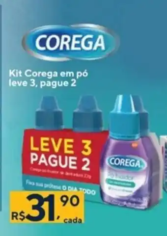 Kit Corega em po Leve 3, pague 2