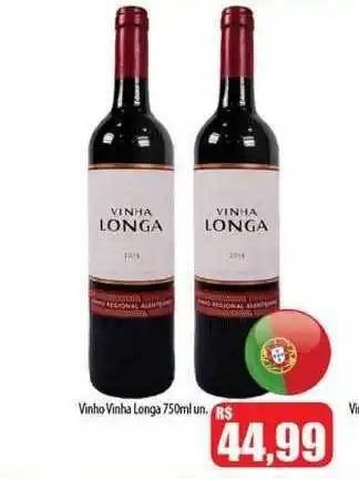 Proença Supermercados Vinho Vinha Longa 750ml oferta