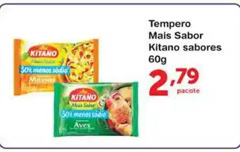 Roldão Tempero Mais Sabor Kitano Sabores 60g oferta