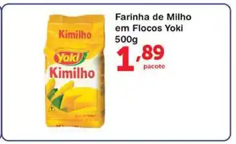 Roldão Farinha De Milho Em Flocos Yoki 500g oferta