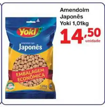 Roldão Amendoim Japonês Yoki 1.01kg oferta