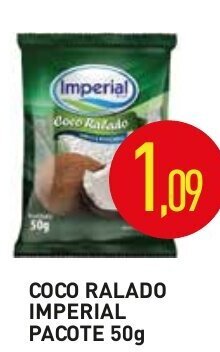 Calvo Atacadista Coco Ralado Imperial pacote 50g oferta