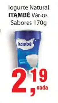 Supermercados Mundial Itambe varios Sabores 170g oferta