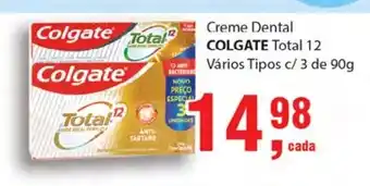 Supermercados Mundial Creme Dental Colgate Total 12 90g oferta