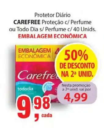 Supermercados Mundial Protetor Diario Carefree oferta