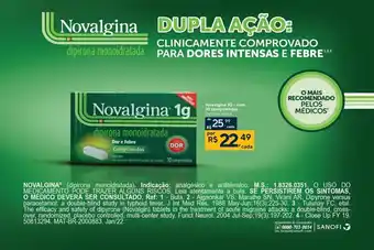 Novalgina 1G com 10 comprimidos