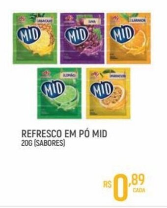 Refresco em po Mid 20g