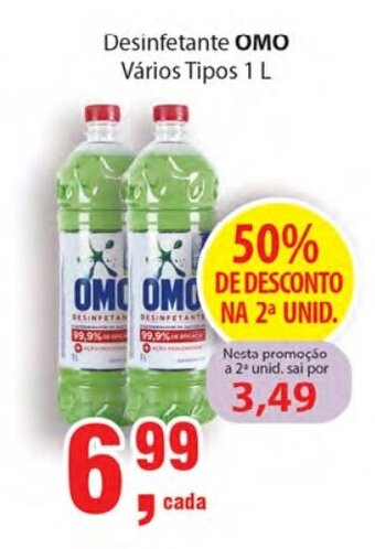 Supermercados Mundial Desinfetante Omo 1L oferta