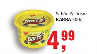 Sabao pastoso Barra 500g