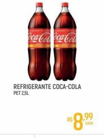Supermercado Guará Refrigerante Coca Cola Pet 2.5L oferta