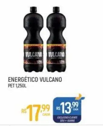 Supermercado Guará Energetico Vulcano pet 1250L oferta