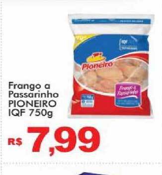 Supermercados Koch Frango A Passarinho Pioneiro Iqf 750g oferta