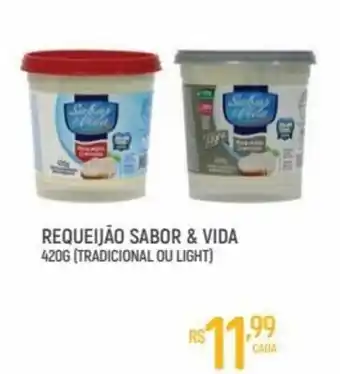 Supermercado Guará Requeijao Sabor & Vida 420g oferta