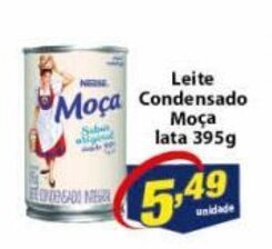 Vencedor Atacadista Leite condensado Moca lata 395g oferta