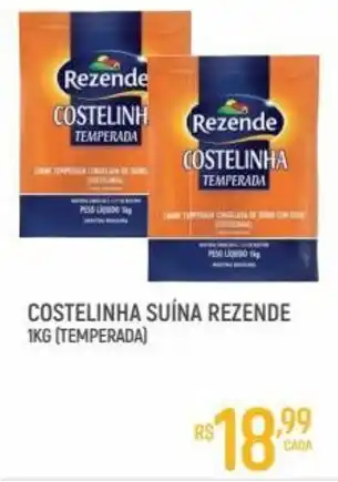 Supermercado Guará Costelinha suina Rezende 1kg oferta