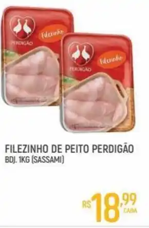 Supermercado Guará Filezinho de Peito Perdigao 1kg oferta