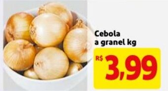 Mercado Extra Cebola a granel 1kg oferta