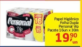 Tenda Atacado Papel higiênico folha dupla personal oferta